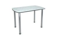 Стол с фотопечатью ST-102 "White pearl" (Сурская мебель)